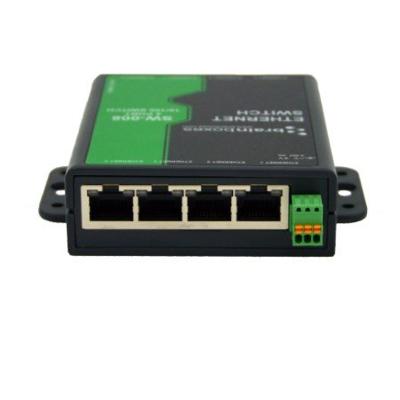 8 poort onbeheerde Ethernet-schakelaar muur monteerbaar