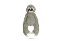 Beeztees Luiaard Mees - Hondenspeelgoed - Pluche - Grijs - 40x20x9 cm - thumbnail