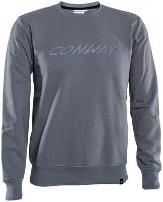 CONWAY sweatshirt "big logo" sweatshirt big logo size m grey
