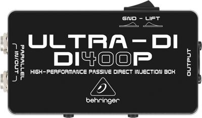 Behringer Ultra-DI DI400P Passieve DI-box
