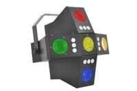 N-GEAR DB-43 â" LED Feestverlichting â" Derby & Stroboscoop â" Automatische Modus â" Compact Design: Professioneel Lichteffect - Bla - thumbnail