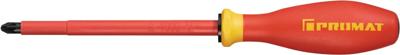 Promat/Tecwerk Schroevendraaier | maat PZD 3 | klinglengte 150 mm VDE geïsoleerd | m. maatindicatiesysteem - 4000828043 Promat/Tecwerk Schroevendraaier | maat PZD 3 | klinglengte 150 mm VDE geïsoleerd | m. maatindicatiesysteem - 4000828043