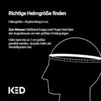 Fietshelm KED Spiri II Trend L 55-61 cm - white matt - thumbnail