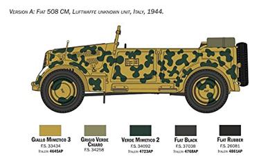 Italeri 1/35 Fiat 508 CM Coloniale