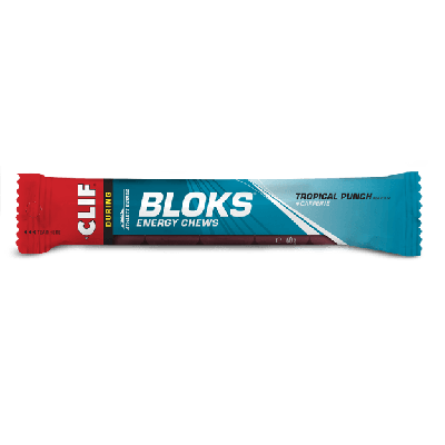 Clif® Blok Energy Chew Tropical Punch (18 stuks) Clif® Blok Energy Chew Tropical Punch (18 stuks)