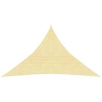 VidaXL Zonnezeil 160 g/m² 3x3x4,2 m hdpe beige - thumbnail