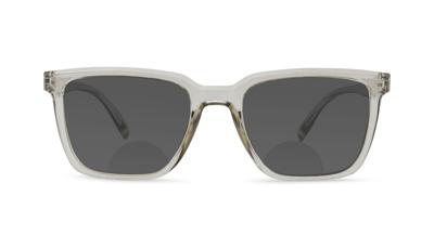 Zonneleesbril Vista Bonita Cubo XL Bifocaal-Kadushi Silver-+2.50