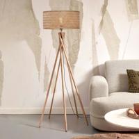 GOOD&MOJO Vloerlamp 'Java' 5-poot, Bamboe, kleur Naturel - thumbnail