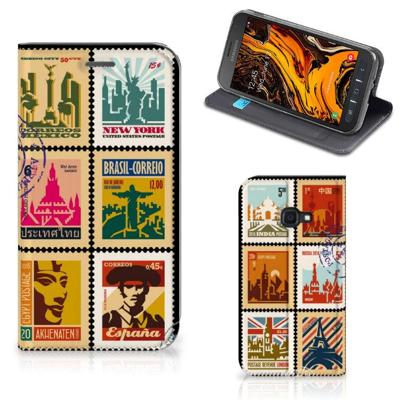 Samsung Galaxy Xcover 4s | Book Cover | Postzegels