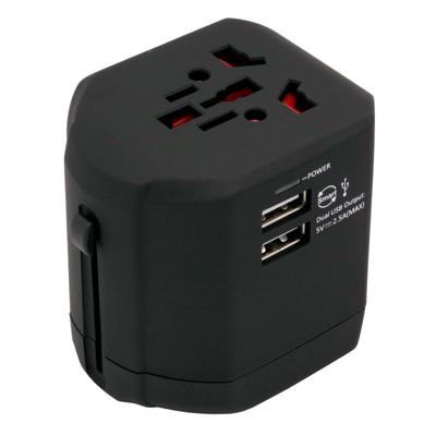 Caruba Multi Travel Adapter - Zwart