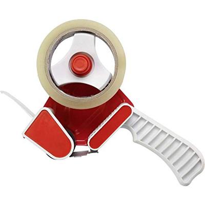 TOOLCRAFT Tapedispenser Rood, Wit Rolbreedte (max.): 50 mm Rollengte (max.) 66 m