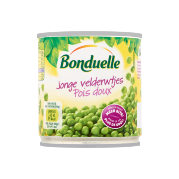Bonduelle Jonge Velderwtjes 150 g bij Jumbo