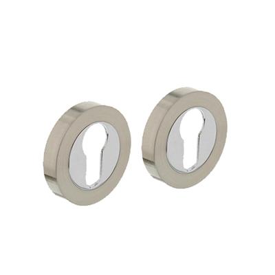 Intersteel Cilinderrozetten rond chroom