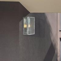 Searchlight Antiek zilveren buitenlampBox II - 90151SI - thumbnail