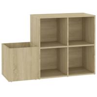 VidaXL Opbergkast 105x35,5x70 cm bewerkt hout sonoma eikenkleurig - thumbnail
