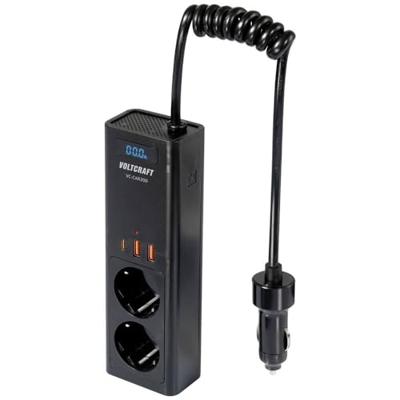 VOLTCRAFT VC-CAR200 Omvormer 200 W 12 V/DC - 230 V/AC