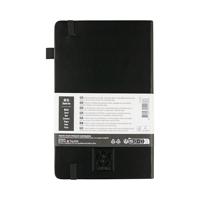 Notitieboek sakura large lijn zwart - thumbnail