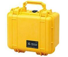 Peli 1600 koffer geel met foam