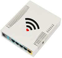 Mikrotik RB951Ui-2HnD WLAN toegangspunt Power over Ethernet (PoE) Wit - thumbnail