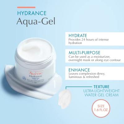 Avène Hydrance Aqua Gel Hydraterende Crème 50ml