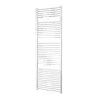 Handdoekradiator Palimi Recht 1775 x 600 mm Antrciet metallic - thumbnail