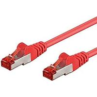 Intellinet 735247 RJ45 Netwerkkabel, patchkabel CAT 6 S/FTP 0.50 m Rood Vergulde steekcontacten 1 stuk(s) - thumbnail