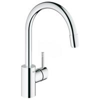 Grohe Concetto uittrekbare mousseur keukenkraan chroom 32663001 - thumbnail