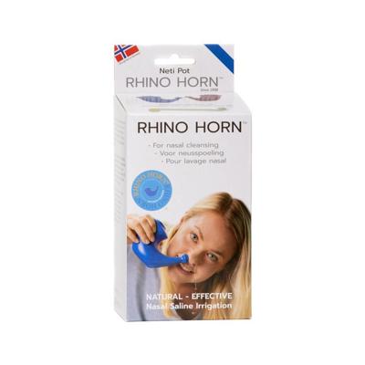 Rhino Horn Neusdouche Blauw Rhino Horn Neusdouche Blauw