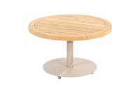 Volta teak salontafel centrale poot latte 60 cm dia. H35 cm 4SO 4SO - 4so - thumbnail