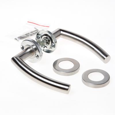 Intersteel DeurklinkRond 90 op rozet RVS - 0035.127702