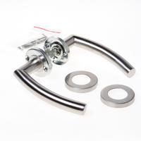 Intersteel Deurkruk Halfrond 90° op rozet - RVS - thumbnail