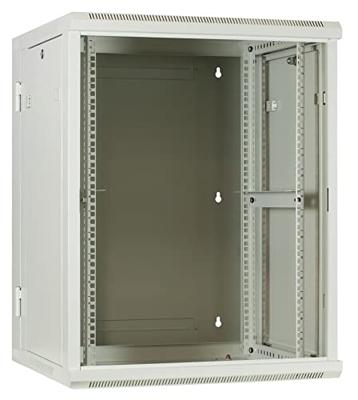 DSI 15U witte wandkast (kantelbaar) met glazen deur - DS6615W-DOUBLE server rack DSI 15U witte wandkast (kantelbaar) met glazen deur - DS6615W-DOUBLE server rack
