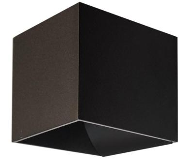 Artdelight Wandlamp Gymm 10x10 cm excl. G9 zwart