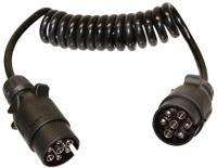 VALERYD verbindingskabel spiral cable 7-pole 1,5m - thumbnail