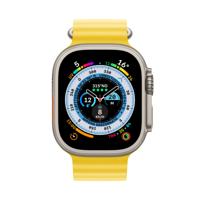 Refurbished Apple Watch Ultra 1 49 mm Ocean Geel Als nieuw - thumbnail