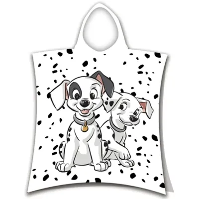 101 Dalmatiërs poncho - 50 x 115 cm - Katoen 101 Dalmatiërs poncho - 50 x 115 cm - Katoen