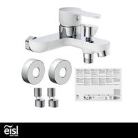 EISL badkamermengkraan diziani wit en chroomkleurig - thumbnail