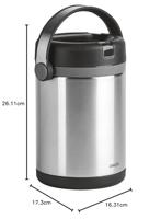 Emsa Campingvoedselcontainer 1.7 l 1 stuk(s) 509245 RVS - thumbnail