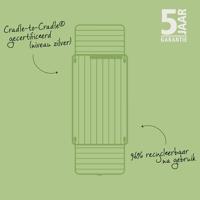 Brabantia HangOn Too Droogrek 22 m Drooglengte Mat Zwart - thumbnail