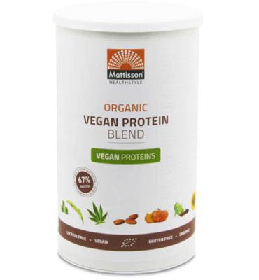 Mattisson HealthStyle Organic Vegan Protein Blend Powder Mattisson HealthStyle Organic Vegan Protein Blend Powder