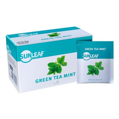 Green Tea Mint - Sunleaf - 25 theezakjes Green Tea Mint - Sunleaf - 25 theezakjes