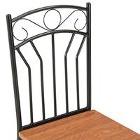 Eetkamerstoelen 4 st MDF bruin - thumbnail