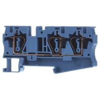 Phoenix Contact 3036479 Doorgangsserieklem 8.2 mm Spanveer Blauw 50 stuk(s)