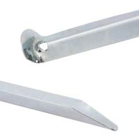 Tentharingen 24 st 20 mm 30 cm gegalvaniseerd staal - thumbnail