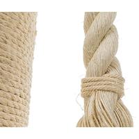 Trixie krabpaal klara xxl creme 60x60x100 cm - thumbnail