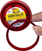 Gamma2 Gamma Seal Deksel voor diervoer, geschikt voor 1,9, 1,8 cm, 1,8 l en 7 gallon, rood - thumbnail