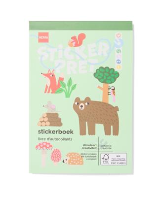 HEMA Stickerboek bosdieren