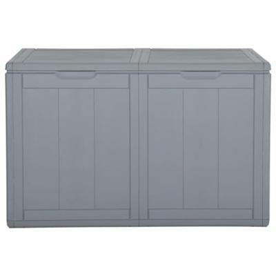 Tuinbox 180 L PP houtlook grijs