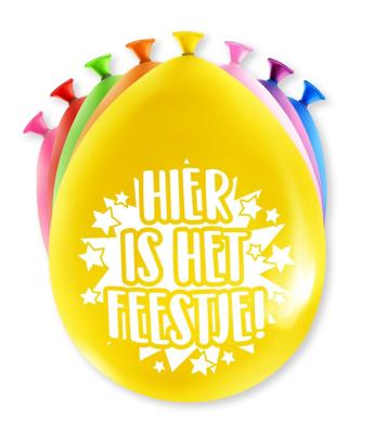 Paperdreams ballonnen - hier is 't feest