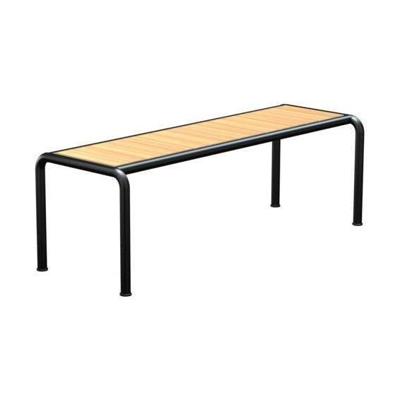 Houe Avanti tuinbank Medium Black Dennenhout Houe Avanti tuinbank Medium Black Dennenhout